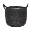 Ivyline Otto Grey Woven Lined Basket (Various Sizes)