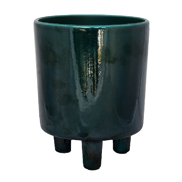 Ivyline Pisa Emerald Pot Cover (Various Sizes) 3 Ivyline Pisa Emerald Pot Cover (Various Sizes)