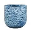Ivyline Sapphire Reactive Glaze Pot Cover (Various Sizes) -Outdoor Garden Care SAPPHIREREACT