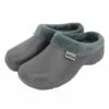 Town & Country Charcoal Fleecy Cloggies 2 Town & Country Charcoal Fleecy Cloggies -Outdoor Garden Care TCCHAFLCCLO