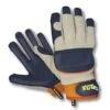 Treadstone Clip Glove 'Leather Palm' Mens Gloves -Outdoor Garden Care TSCGLEAM